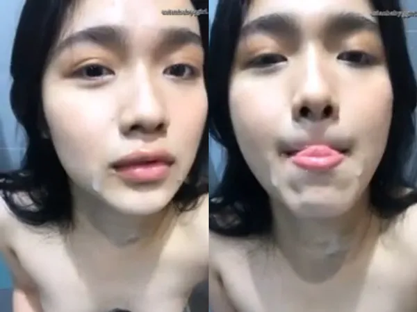 Tinh trùng của anh nào bắn trên mặt em asianbabyggirl đây? video
